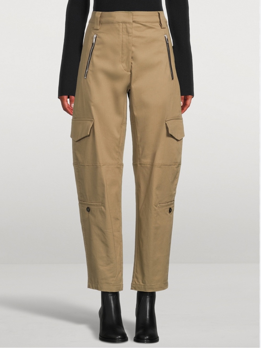 Proenza Schouler Cargo Pants with Zip Pocket 6